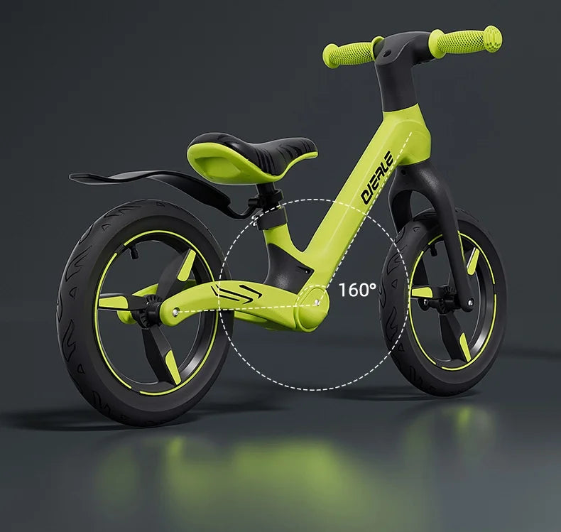 12inch Bike for Children Without Pedals1-6Year Old Boys and Girls Bicycle Walking Learning Balance Bike