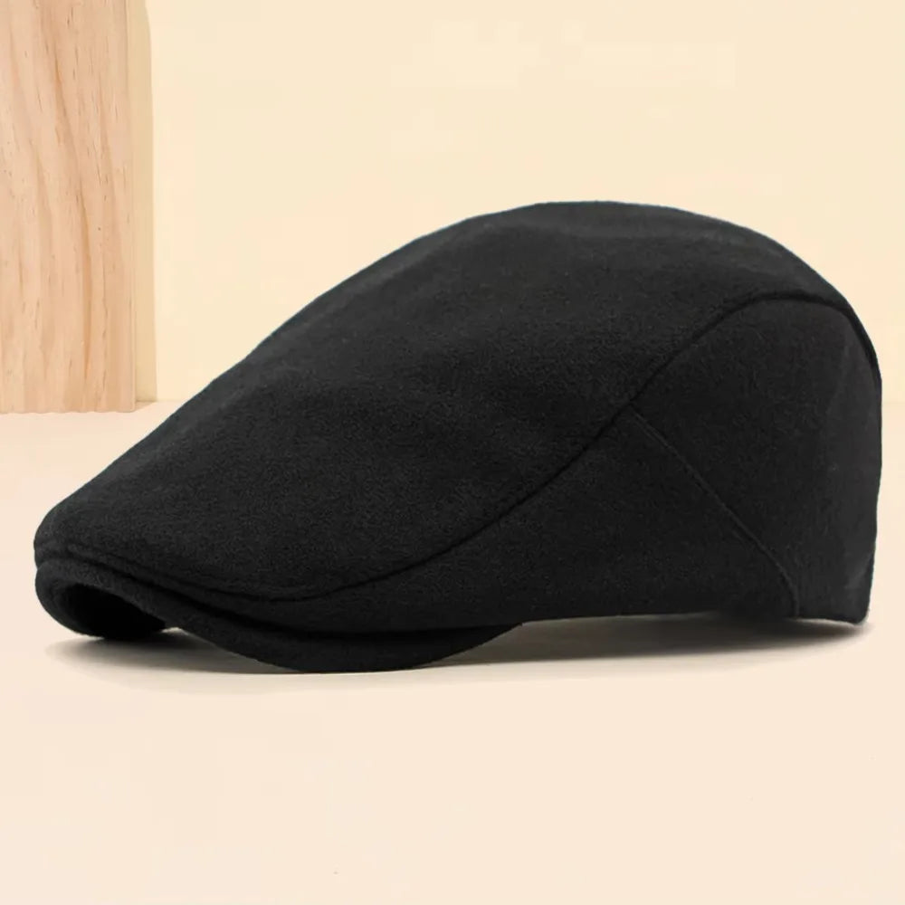 Curved Brimmed Hat Breathable Peaked Cap Plain Design Casual Duckbill Hats Short Brim Comfortable Flat Hats Daily Use