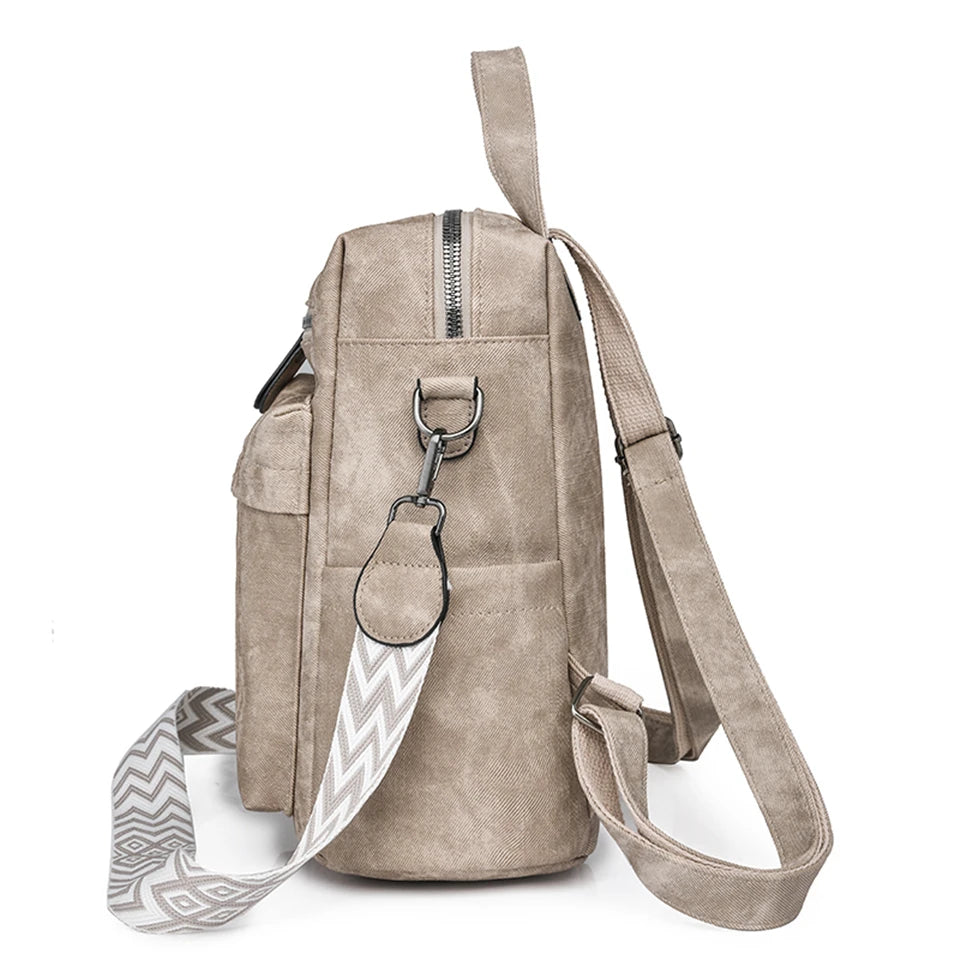 Fashion Backpacks Women Shoulder Bag Big Travel Bagpack Ladies Daypacks Large School Bags High Quality Leather Rucksacks Female