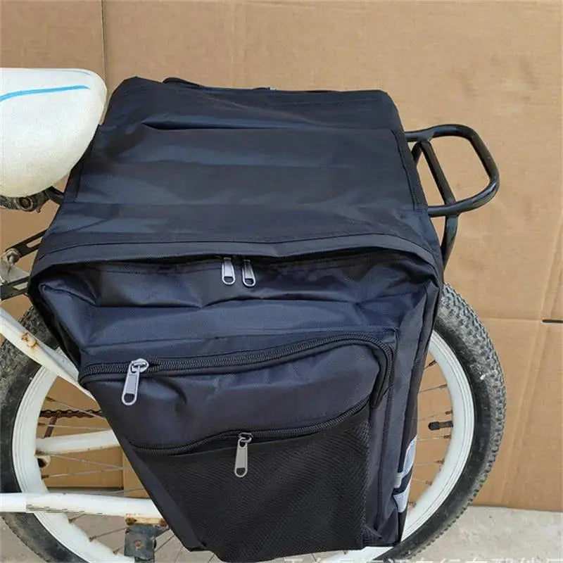 Bike Trunk Bag Luggage High-capacity Back Seat Double Side Cycling Bycicle Durable Travel