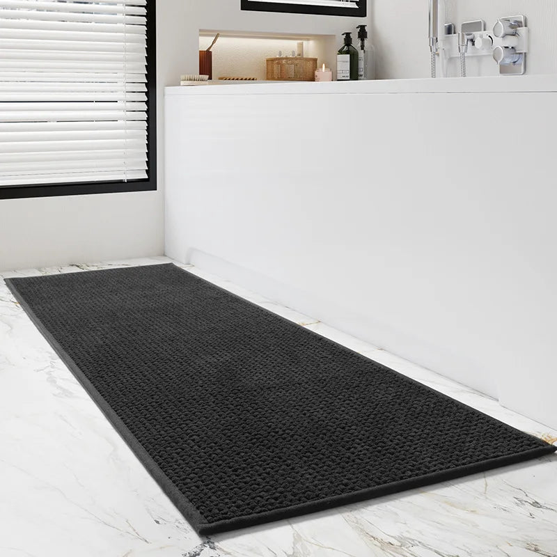 Bath Rug Mat Non-Slip Absorbent Bathroom Rug for Home Decor Carpet Soft Shower Foot Pad Tapis Salle De Bain Alfombra 욕실 발매트 화장실