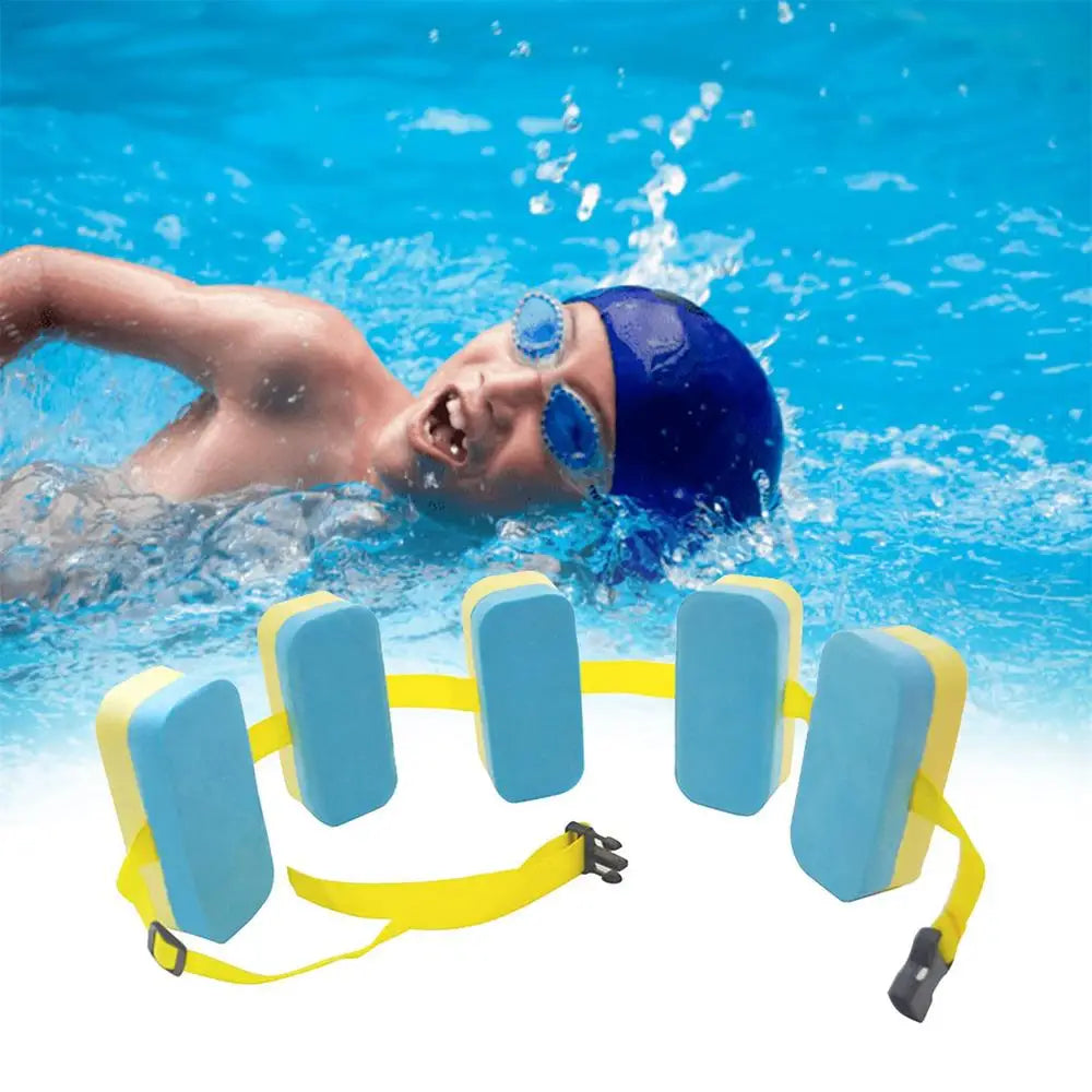 Swimming Exercise Equipment Belt Back Floating Foam Board Float Belt Waistband Adjustable EVA Board Adult Children Swim Training