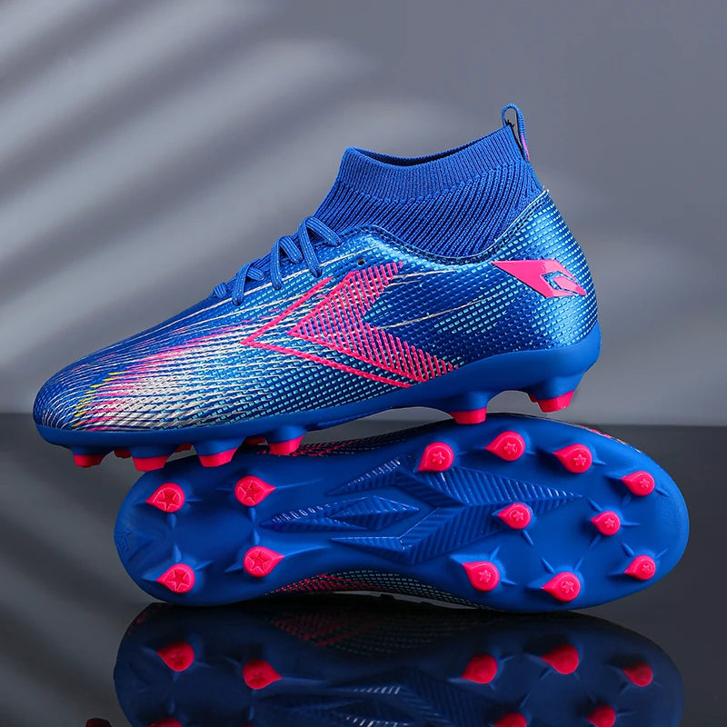 New High-Quality Sports Shoes with Strong Grip, Non-Slip and Wear-Resistant, Special Football Shoes for Youth and Adults for Competition and Training