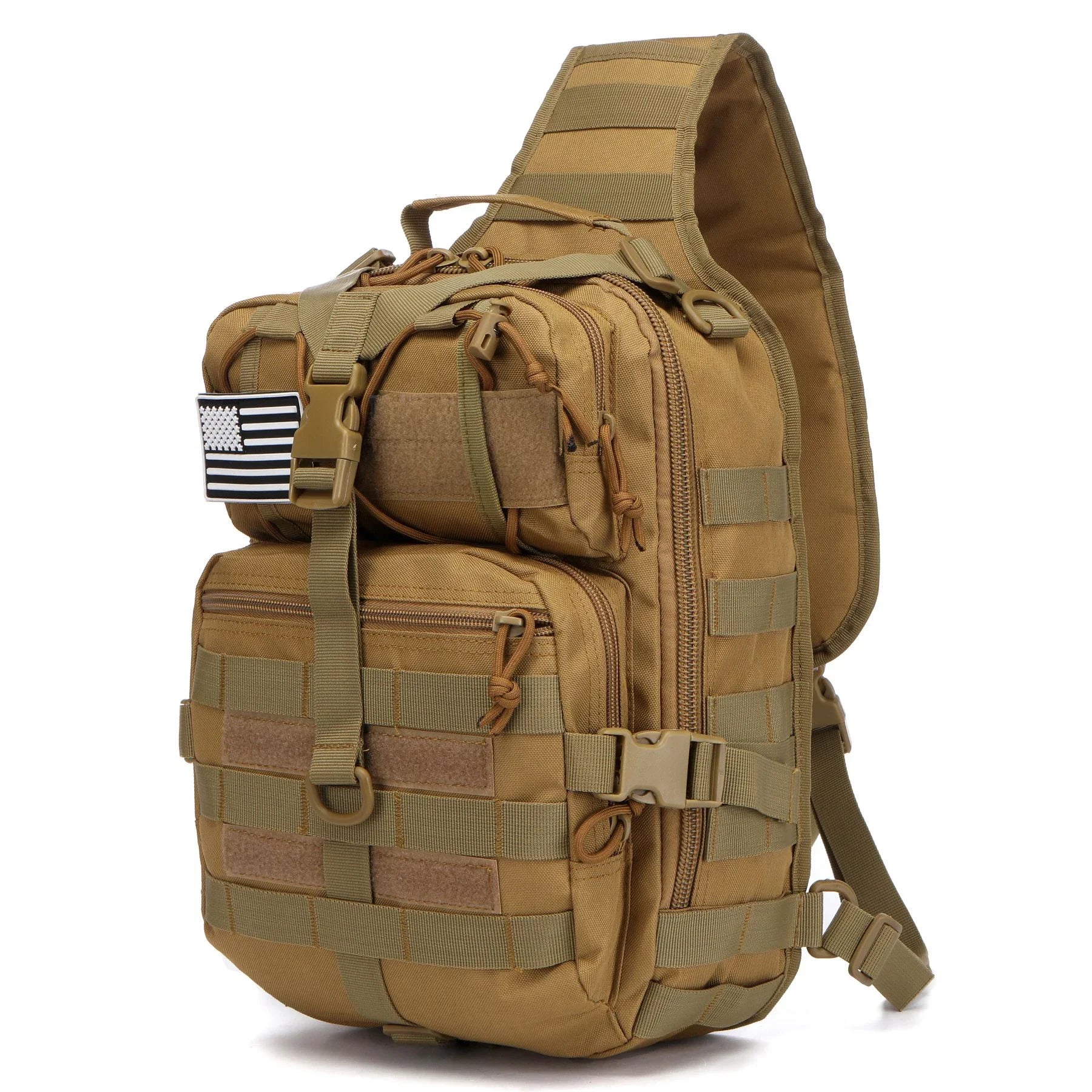Backpack Tactical Assault Pack  Outdoor Hiking Camping Sling Backpack Waterproof EDC Rucksack Bag Hunting Trekking Travelling