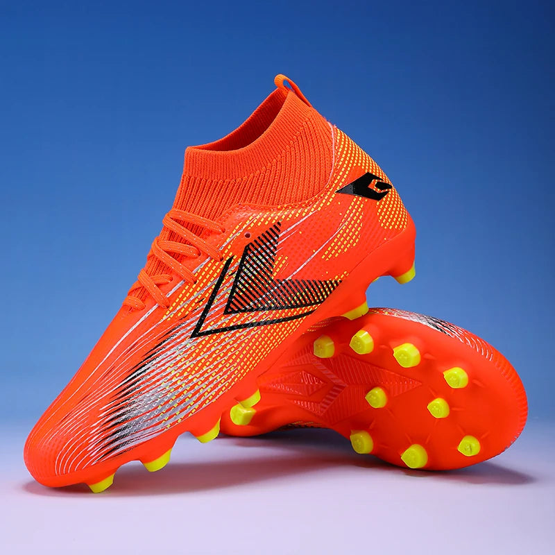 New High-Quality Sports Shoes with Strong Grip, Non-Slip and Wear-Resistant, Special Football Shoes for Youth and Adults for Competition and Training