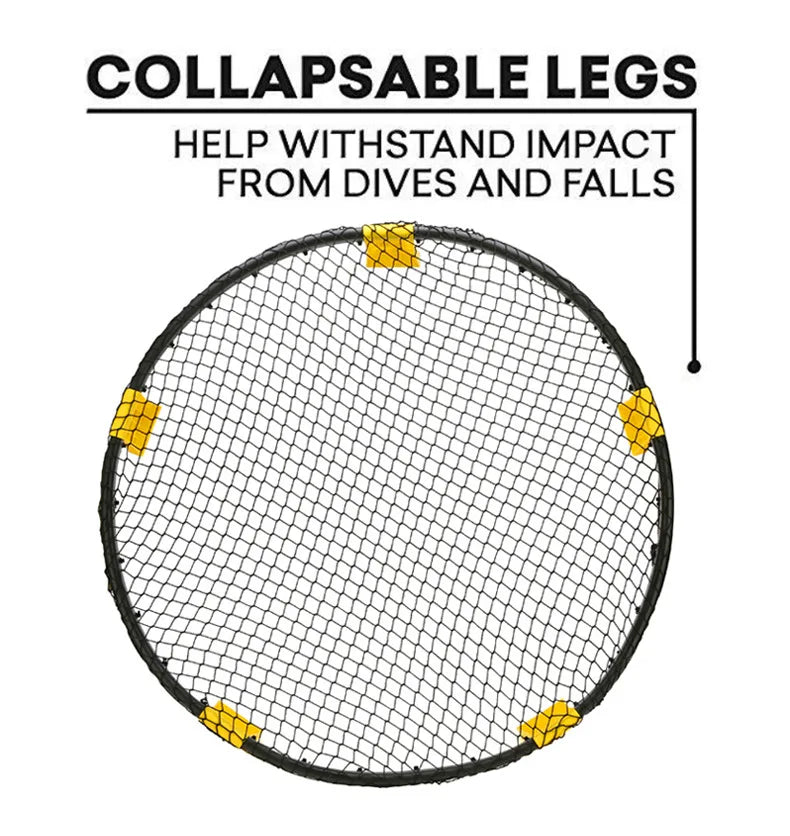 Mini Beach Volleyball Spike Game Balls Set Outdoor Team Sports Lawn Fitness Equipment Net With 3 Balls Outdoor Volleyball