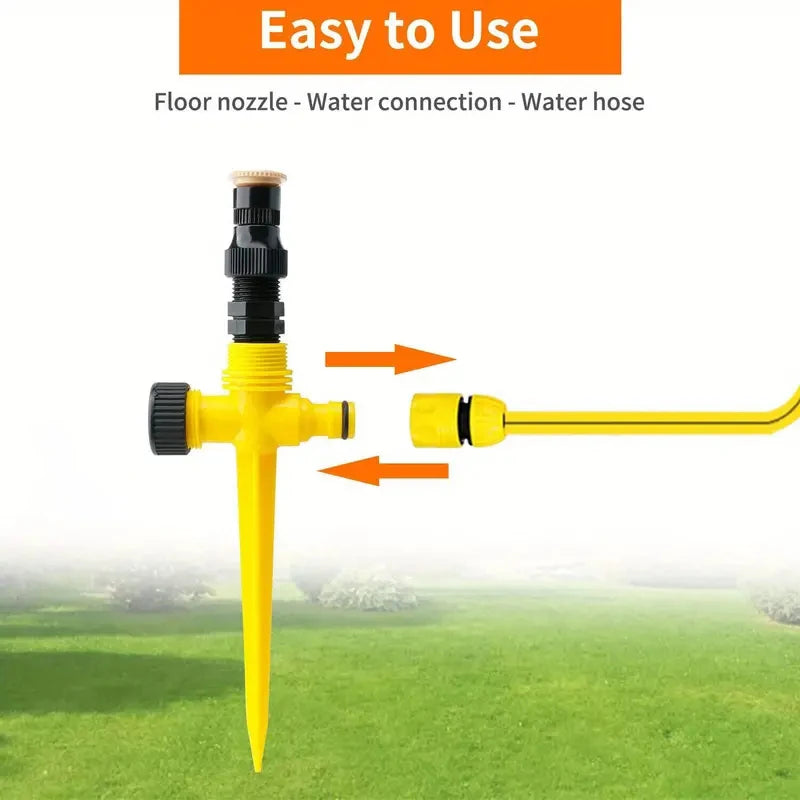 Garden Sprinkler 360 degree Rotation Irrigation Watering System Plant Watering Sprinkler For Agriculture Lawn Farm Greenhouse