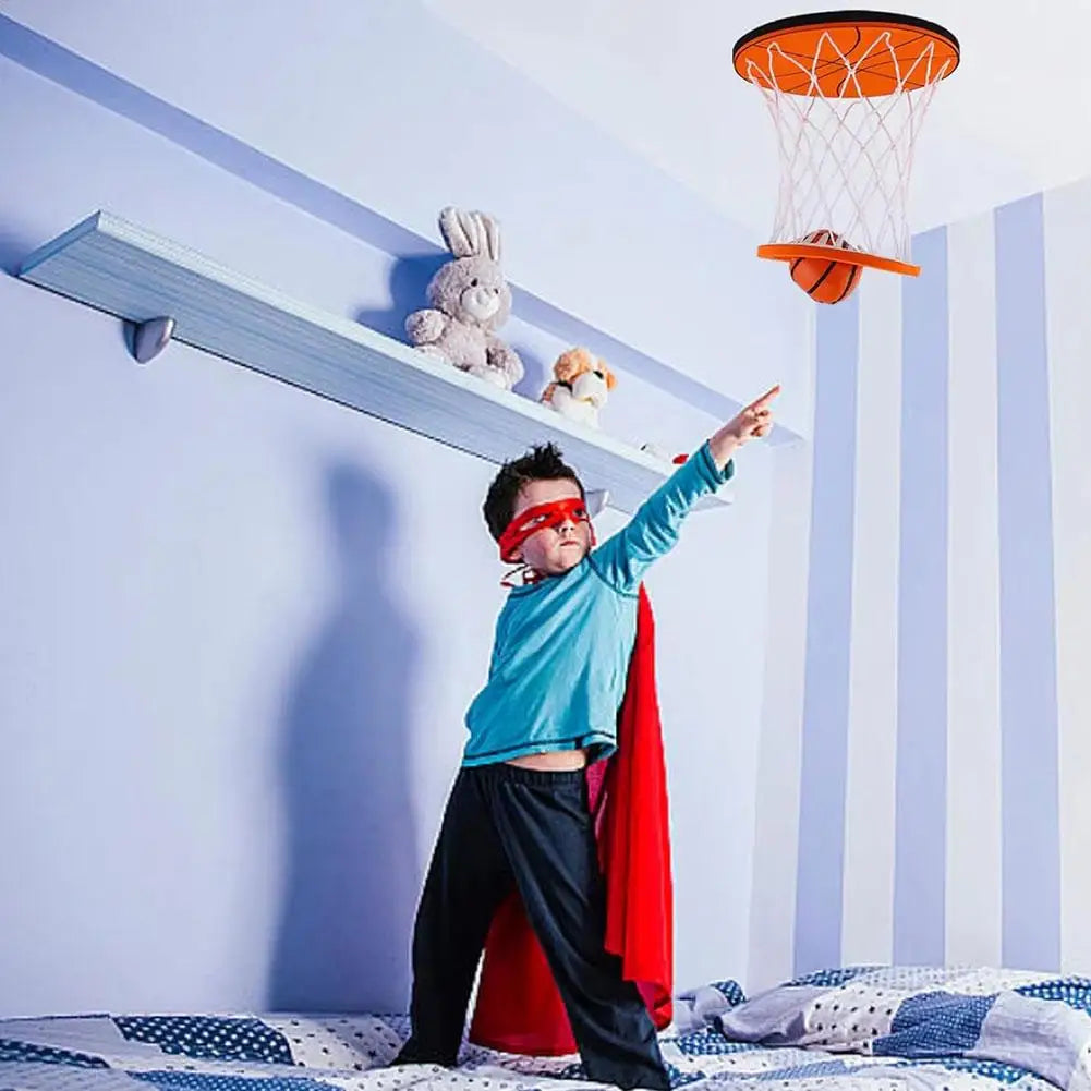 Indoor Ceiling basketball Hoops Children's Basketball Hoops Household For Room Shooting Ball Sport Game Set Training Equipment