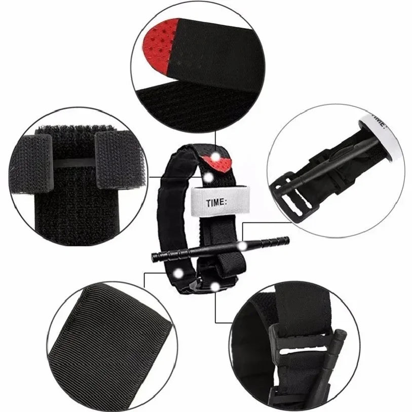 First aid kit, tourniquet, Molle survival kit, care stand, medical equipment, scissors, outdoor equipment kit