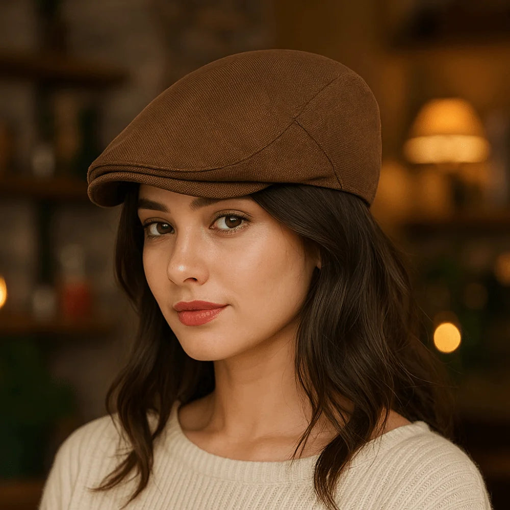 Curved Brimmed Hat Breathable Peaked Cap Plain Design Casual Duckbill Hats Short Brim Comfortable Flat Hats Daily Use