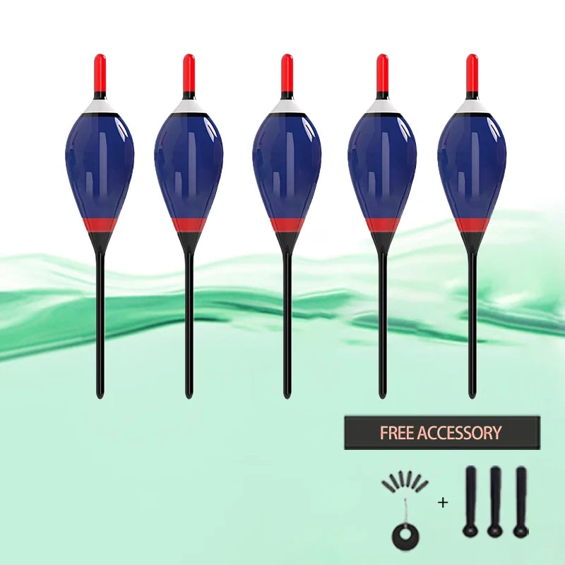 5pcs/Lot Fishing Floats Trout Stream Turtle Shrimp Crucian Carp Shrimp Fishing Small Fish Accessories Tackles