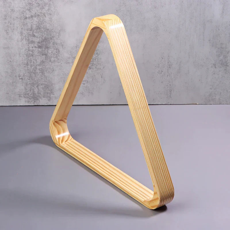 Sports Wooden Billiard Ball Rack Billiards Balls Frame Table Top Tripod Games Balls Holders Triangle Racks Cue Pool Organizer