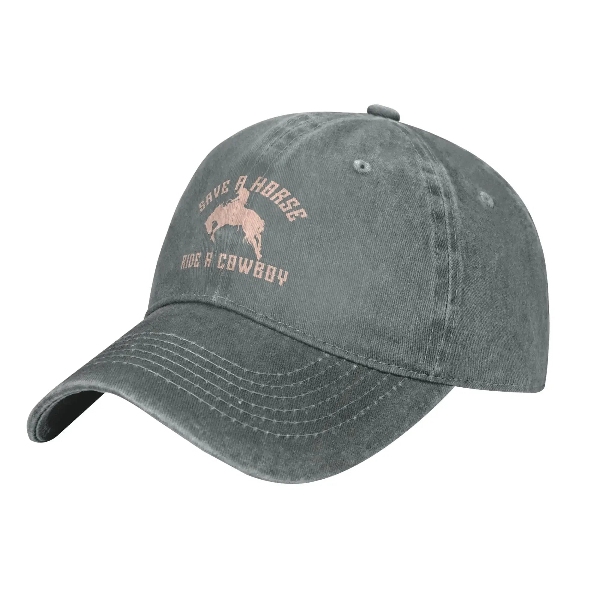 Save A Horse Ride A Cowboy Trucker Hat Western Horse Cap Save A Horse Ride A Cowboy Hat Unisex Cowboy Men Women