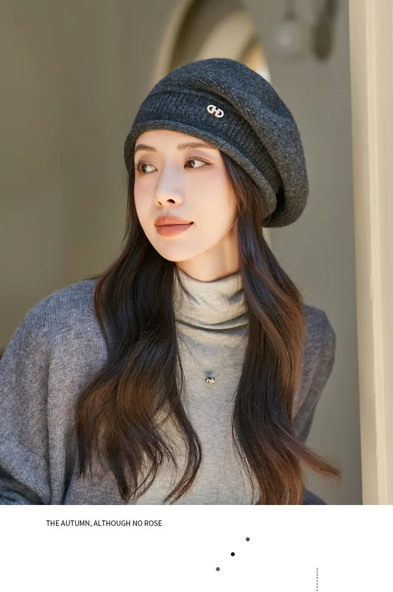 Slouchy Beanies for Women Winter Hats Soft Warm Beanie Hat Ladies Knitting Skull Beanies