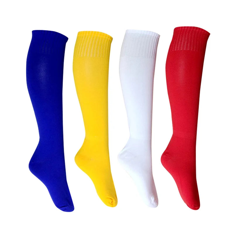 Outdoor Sports Soccer Socks Rugby Breathable Socks Knee  Volleyball Baseball Hockey Adult Long Socks