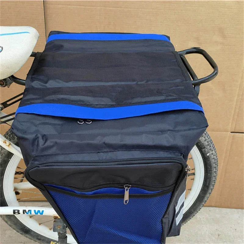 Bike Trunk Bag Luggage High-capacity Back Seat Double Side Cycling Bycicle Durable Travel