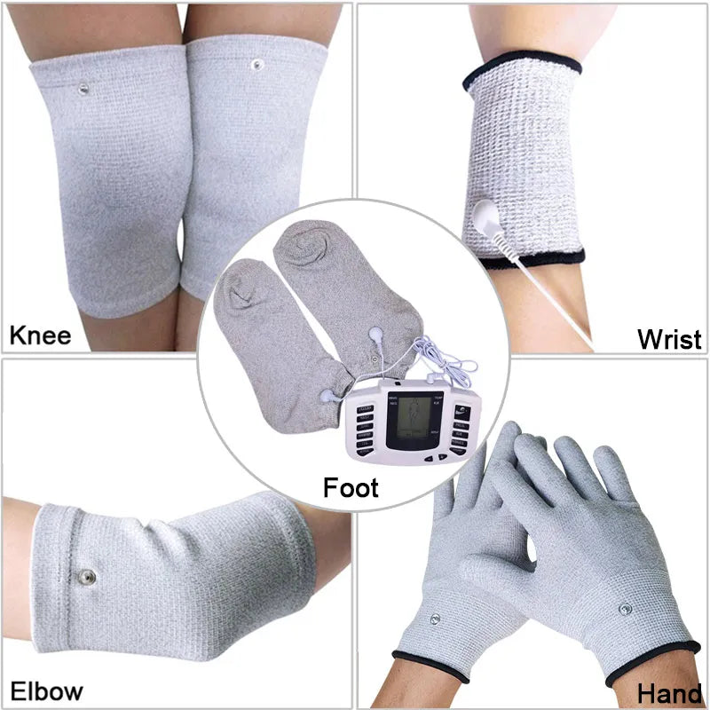 Physiotherapy Tens Equipment for Body Back Foot Massager Eletric Muscle Stimulator EMS Tens Machine Massage Tools Health Care