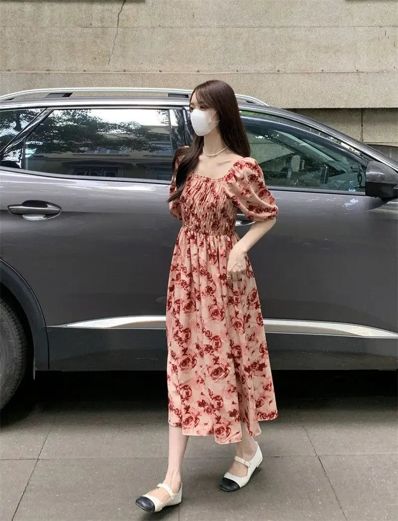 Dresses for Women Holiday Long Loose Woman Dress Birthday Maxi Soft Black Trendy One Pieces Harajuku Xxl Elegant Luxury Hot Chic