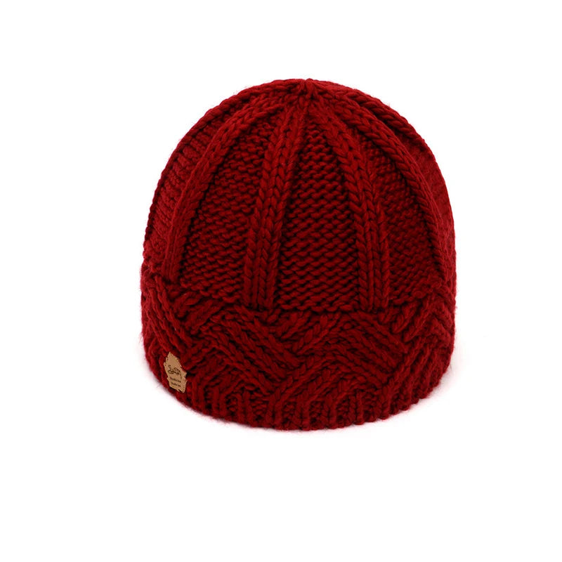 New European and American retro knitted hats for men and women autumn and winter knitted hats warm and comfortable hats