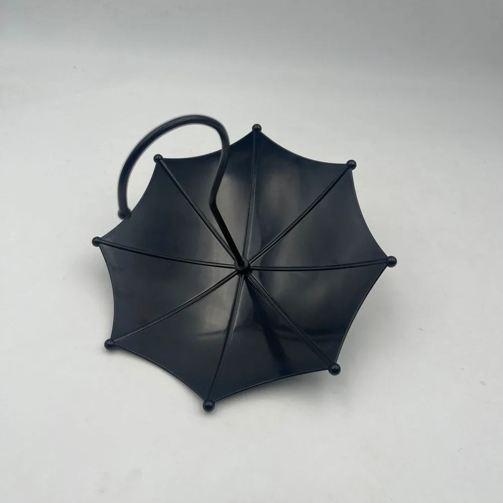 Umbrella Design Bird Feeding Tray Weatherproof Yard Decorations Hanging Bird Feeder Garden Ornaments Round Bird Bath Feeder