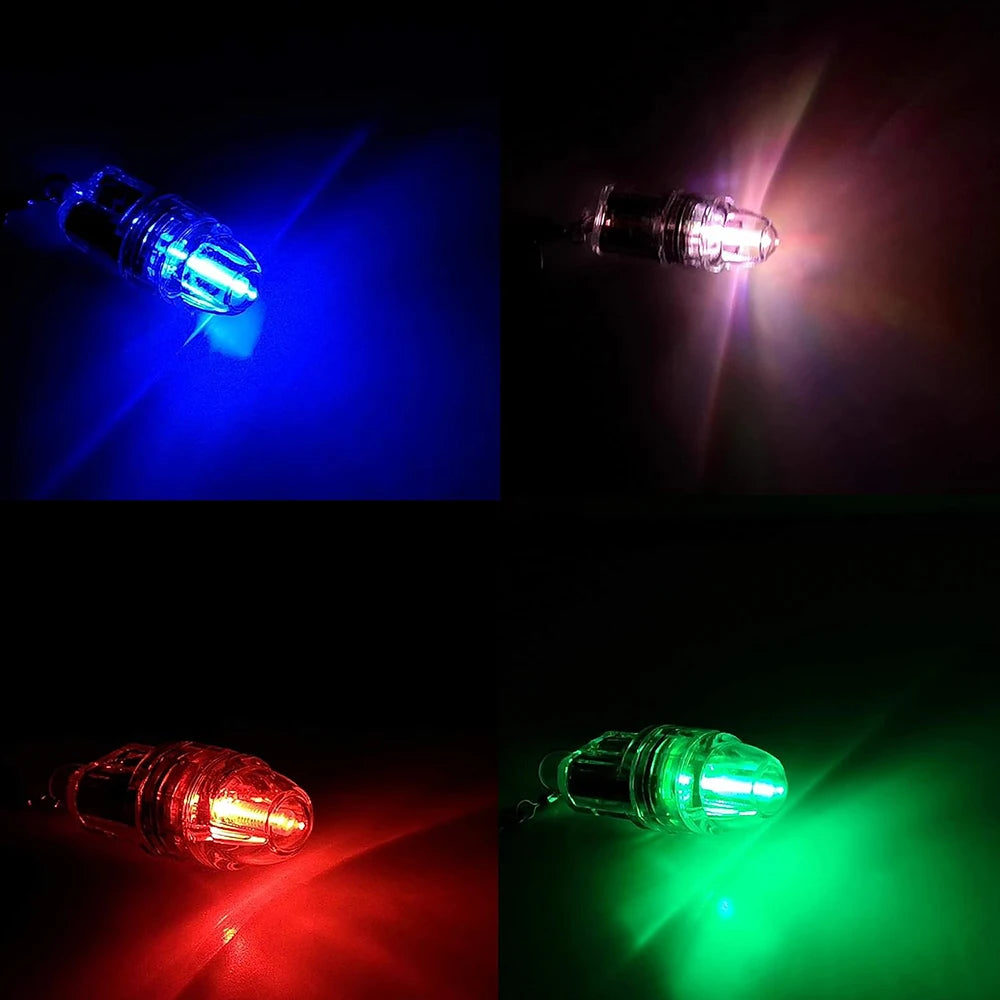 Fishing Light Underwater Deep Drop Lights Waterproof Squid Fishing Lure Light Flashing Blinking flash lamp drop fishing Tackle