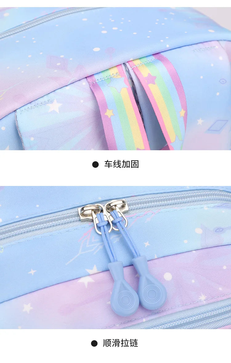 Backpack 2025 Cute Pink Backpacks for Girl Boy Fashion Casual Students Schoolbag Custom printed patterns are available.
