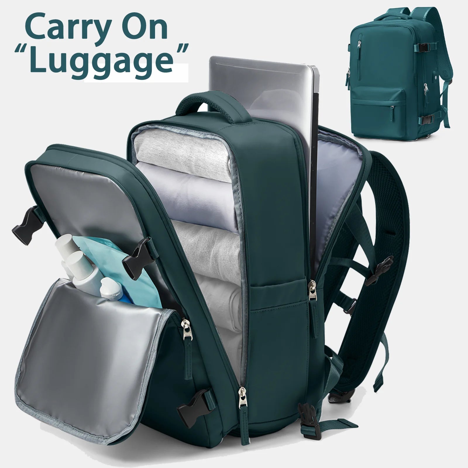 Men's Backpacks mochila viaje Travel Backpack Multifunctional Laptop Backpack Women College USB Carry-ons Waterproof Luggage sac