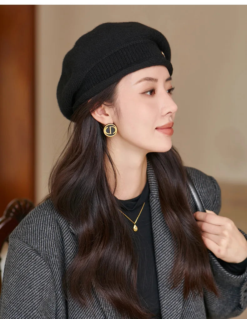 Slouchy Beanies for Women Winter Hats Soft Warm Beanie Hat Ladies Knitting Skull Beanies