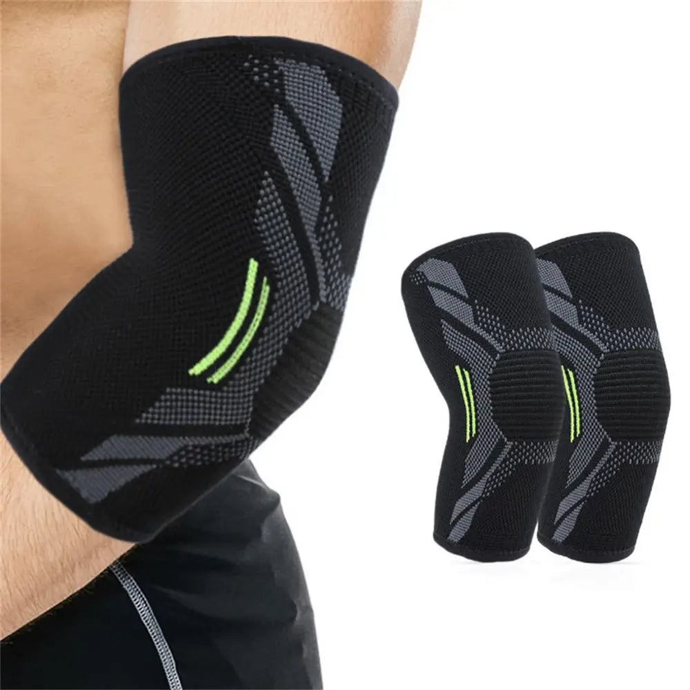 Sports Safety Men Sport Injury Protective Sleeve Pad Basketball Arm Sleeve Elbow Brace Elbow Pads Arm Elbow Band
