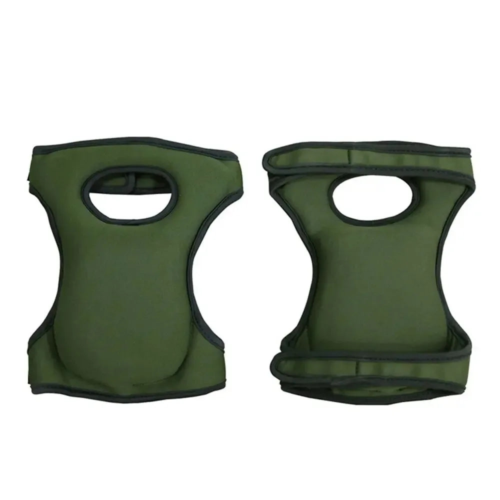 1Pair Gardener Cleaning Elastic Garden Knee Pads Anti Slip Soft Knee Protection Adjustable Thickened Kneeling Cushion Household