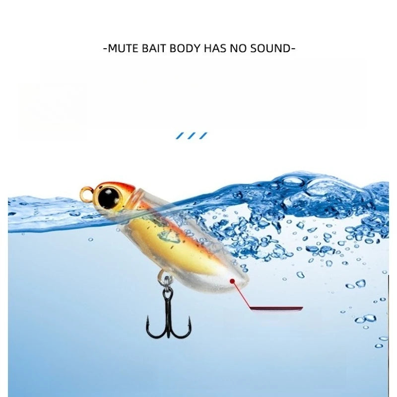 Baits Insect Spinnerbait Fake Fishing Bait Floating Pencil Minnow Surface System Trout Bait Mimic Bait Horse Mouth White Stripe