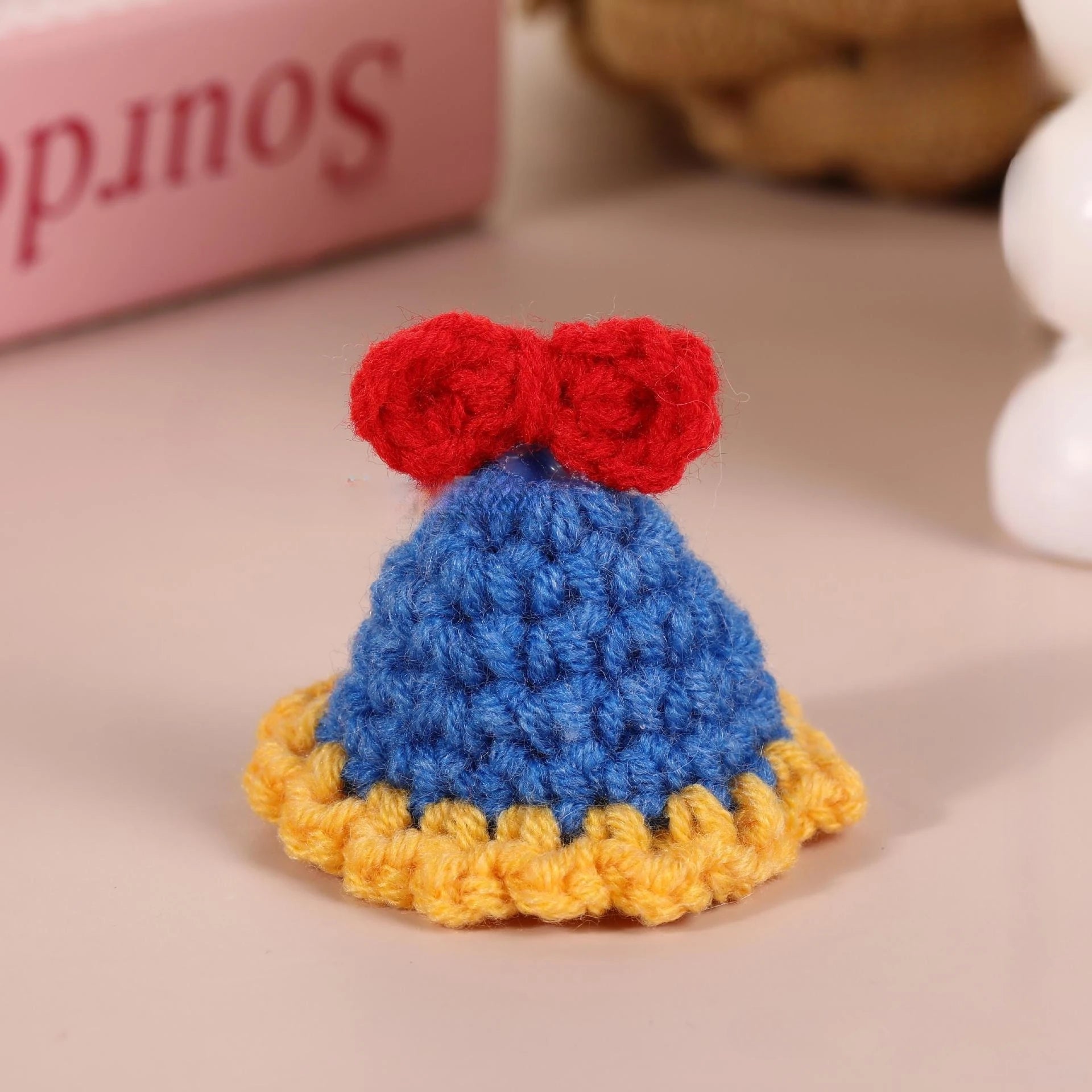 Knitted Hat Is Practical and Versatile Suitable for Labubu Pulling Cloth Doll Headset Creative Doll Doll Wearing Rope Hat