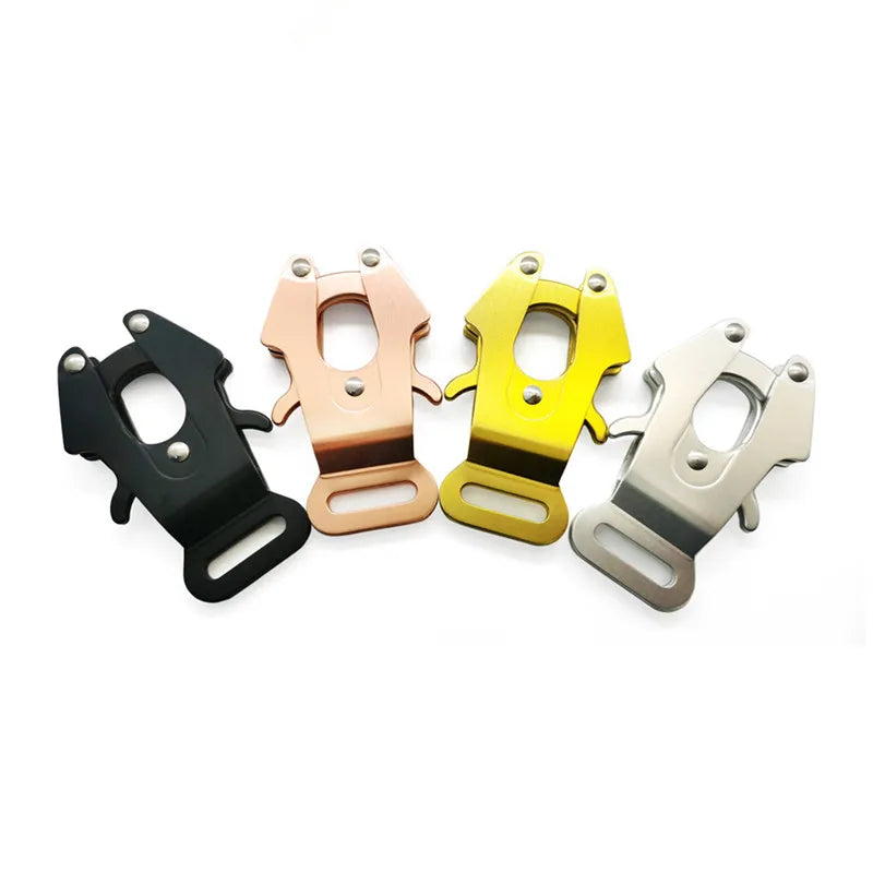Frog clip, heavy duty quick release and locking dog leash buckle for attaching pet collars outdoor cable Accessories