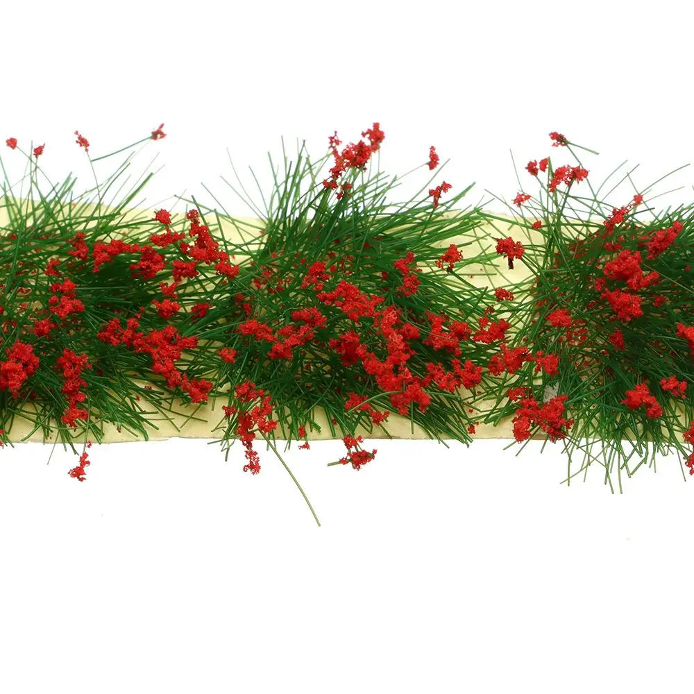 DIY Miniature Garden Decor Durable Static Scenery Model Landscape Wargame Grass Tufts Building Layout Sand Table Flower Cluster