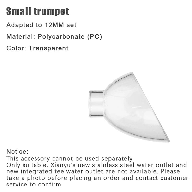 Aquarium Decoration Kit; Lily Outlet and Skimmer; Fishbowl Filter Accessories; Akvarium Fish Tank Essentials
