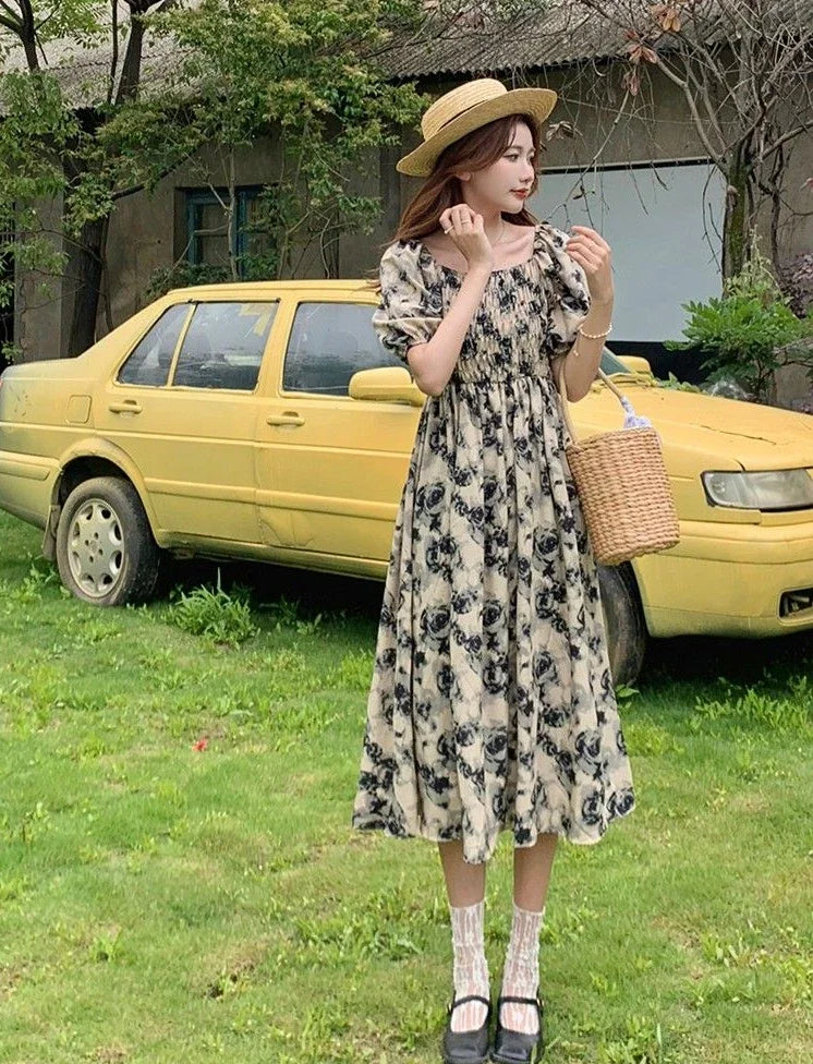 Dresses for Women Holiday Long Loose Woman Dress Birthday Maxi Soft Black Trendy One Pieces Harajuku Xxl Elegant Luxury Hot Chic