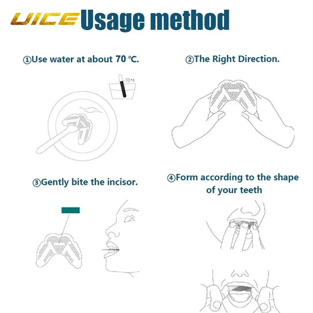 Hockey Equipment Sport Mouth Guard Teeth Protector Mouthguard Tooth Brace for Basketball Football Rugby Boxing Tooth Protection