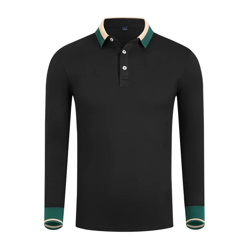 Long Sleeve Polo Shirts Custom Logo Mens T Shirt Restaurant Uniforms Women's Workwear Designer Company Team Clothes