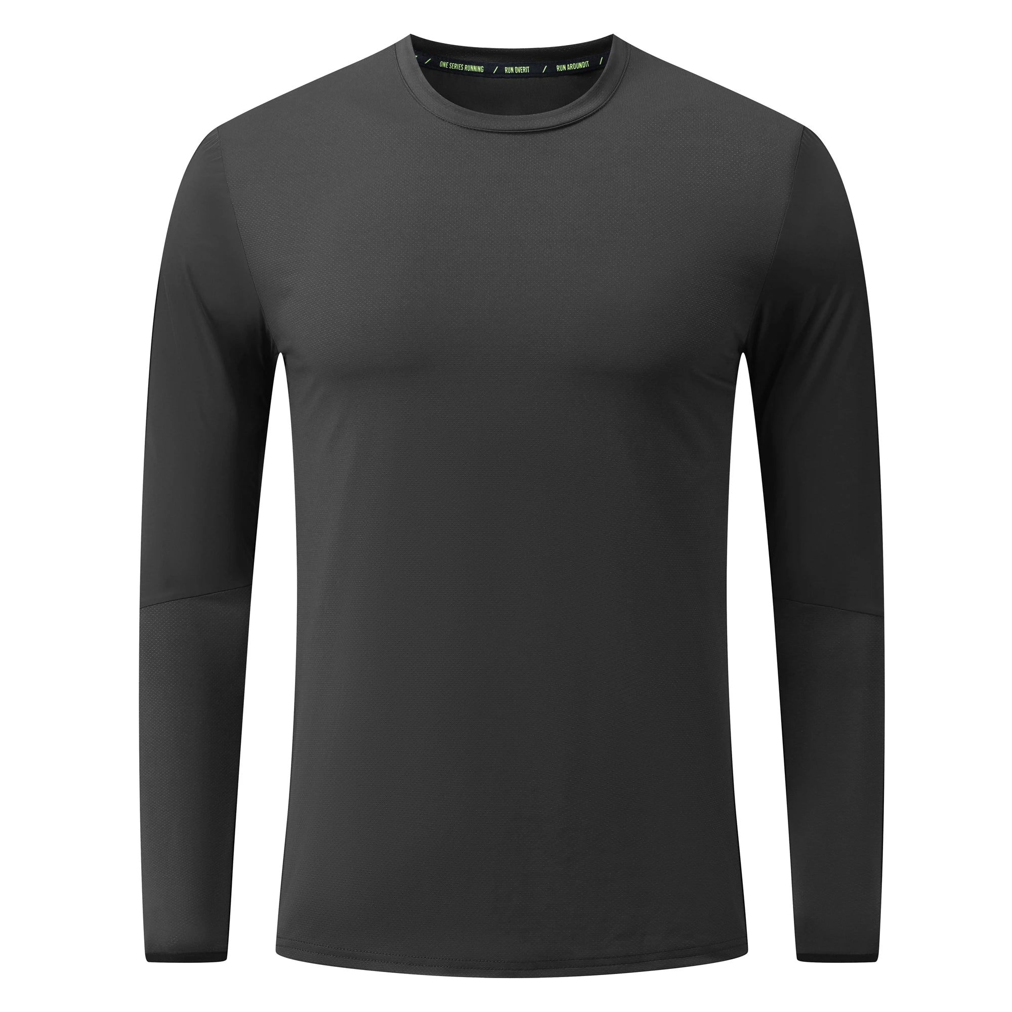 Men Athletics Tops Long Sleeve Running Shirts Mens Sport Soccer Hiking Fitness Cycling Gym T Shirts Clothing Elastic Breathable