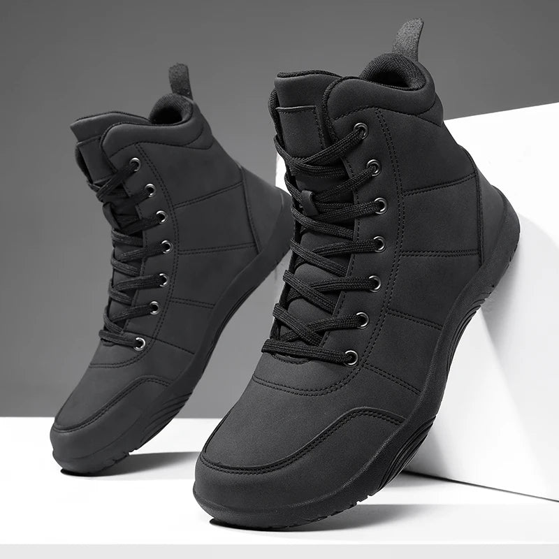 boots men outdoor walking shoes Wide-Toe-Box Barefoot Shoes for Men boots men flats Comfortable casual shoes men mocassin