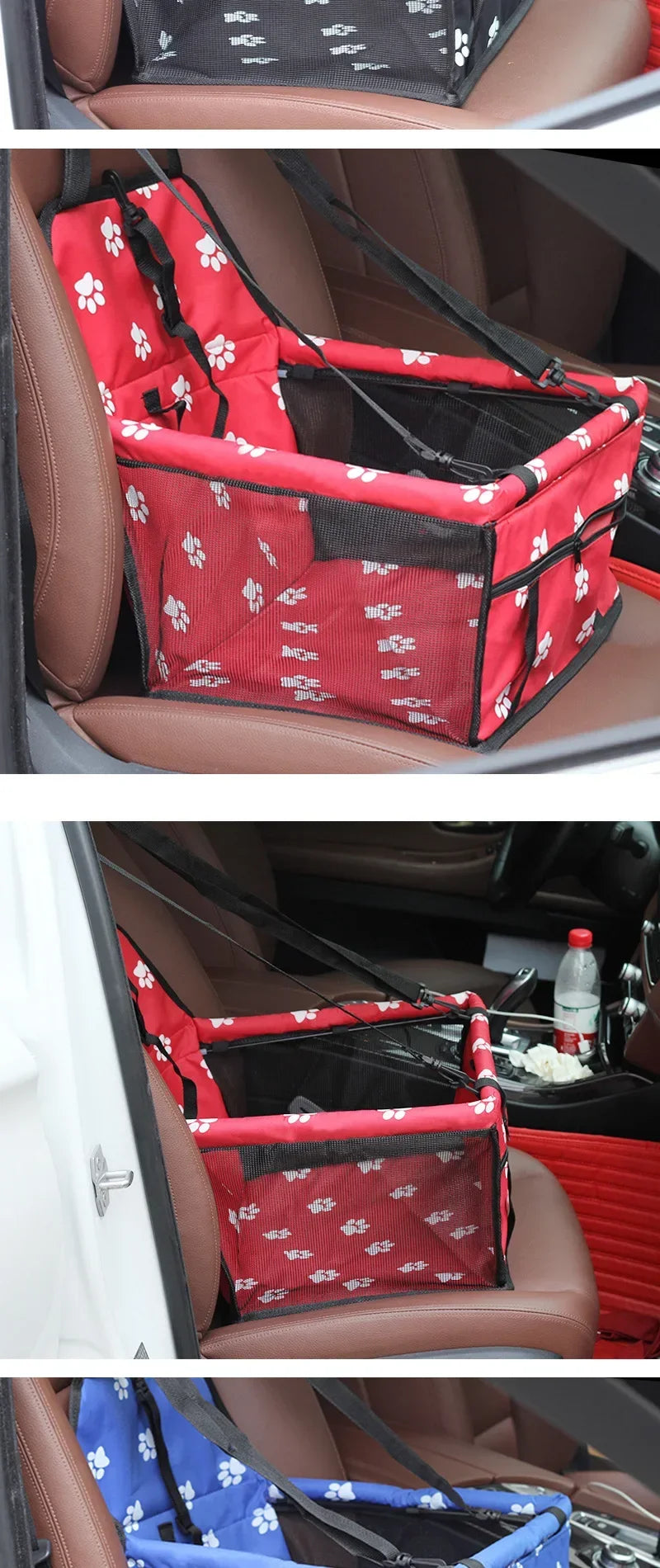 Car Pet Cushion Detachable Washing Bag Waterproof Dog Cushion Dog Cushion Cat Cushion Safety Seat Pet Bed Car Cushion