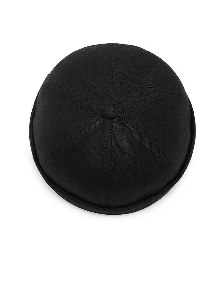 New Fashion Four Seasons Landlord Hats, Men's Street Hip-Hop Hats Beanie Melon Skin Hats, Women's Bare Plate Hats, Women's Tides