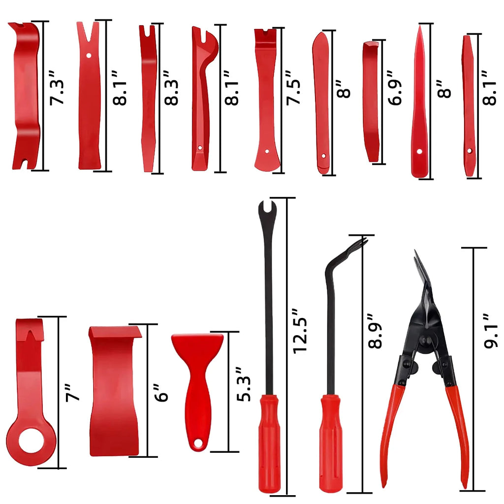 5/7/11/19/25/38pcs Automotive Manual Tool Optional Set Automotive Disassembly And Assembly Interior Automotive Disassembly Tools