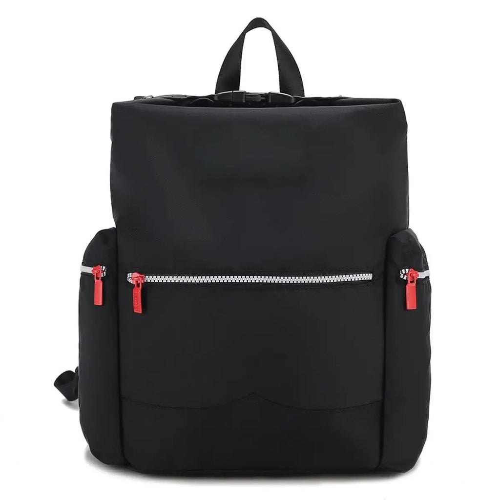 Backpack Computer Bag Student Schoolbag Simple Fashion Carry-on Bag Luggage Bag Lightweight Large