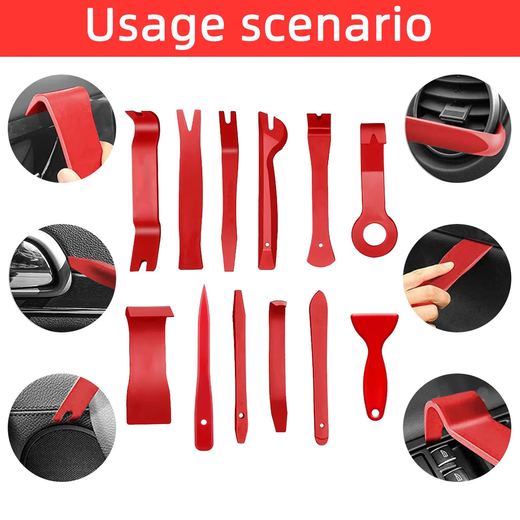 5/7/11/19/25/38pcs Automotive Manual Tool Optional Set Automotive Disassembly And Assembly Interior Automotive Disassembly Tools