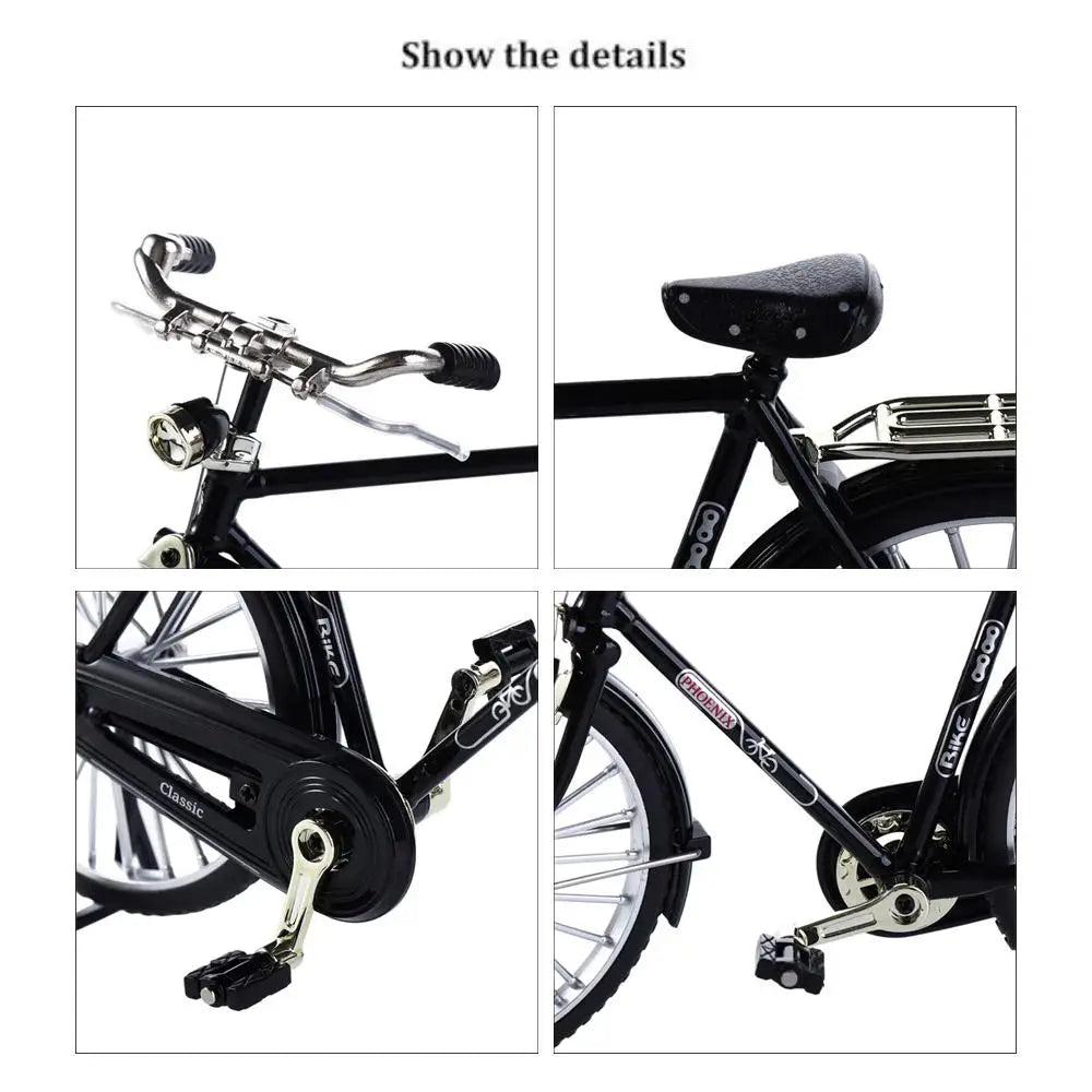 Bike  Miniature Model Cycling Figurine Retro Bicycle  Retro Bicycle Model  Simulation Bicycle Vintage Bicycle Model