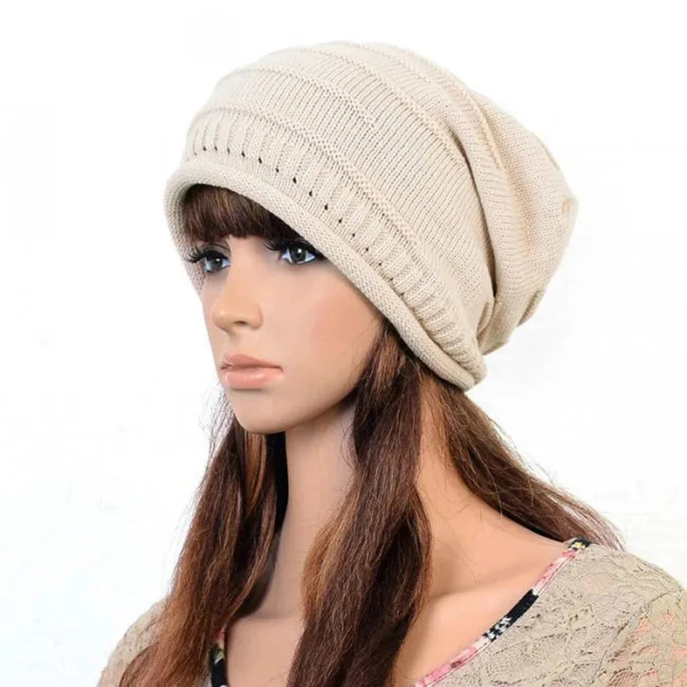 Protect Yourself From The Cold Winter With This Stylish Oversized Slouch Hat