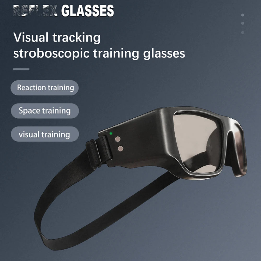 Training sports glasses can be used in basketball, football, badminton and other scenarios to exercise reaction ability