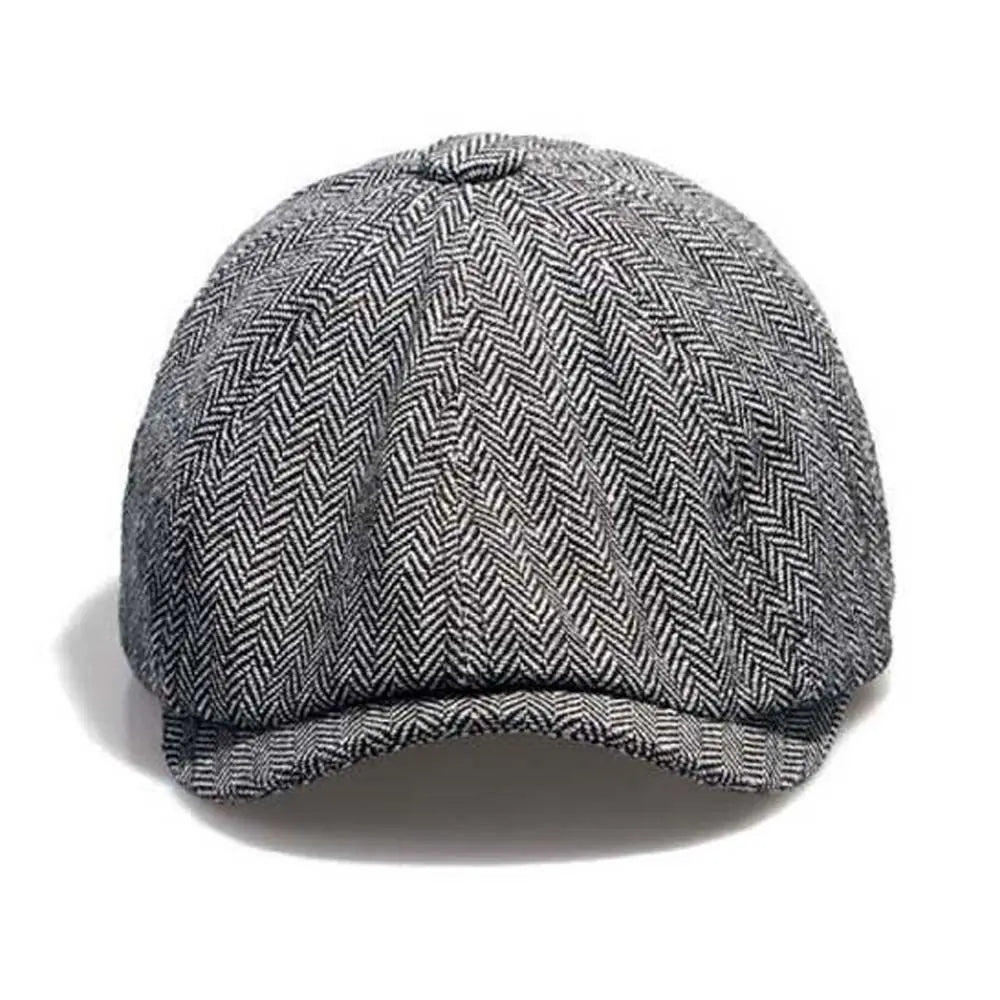 Fashion Retro Windproof Hiking British Painters Hats Cycling Caps Newsboy Berets Octagonal Hats Men Winter Hats Men Berets