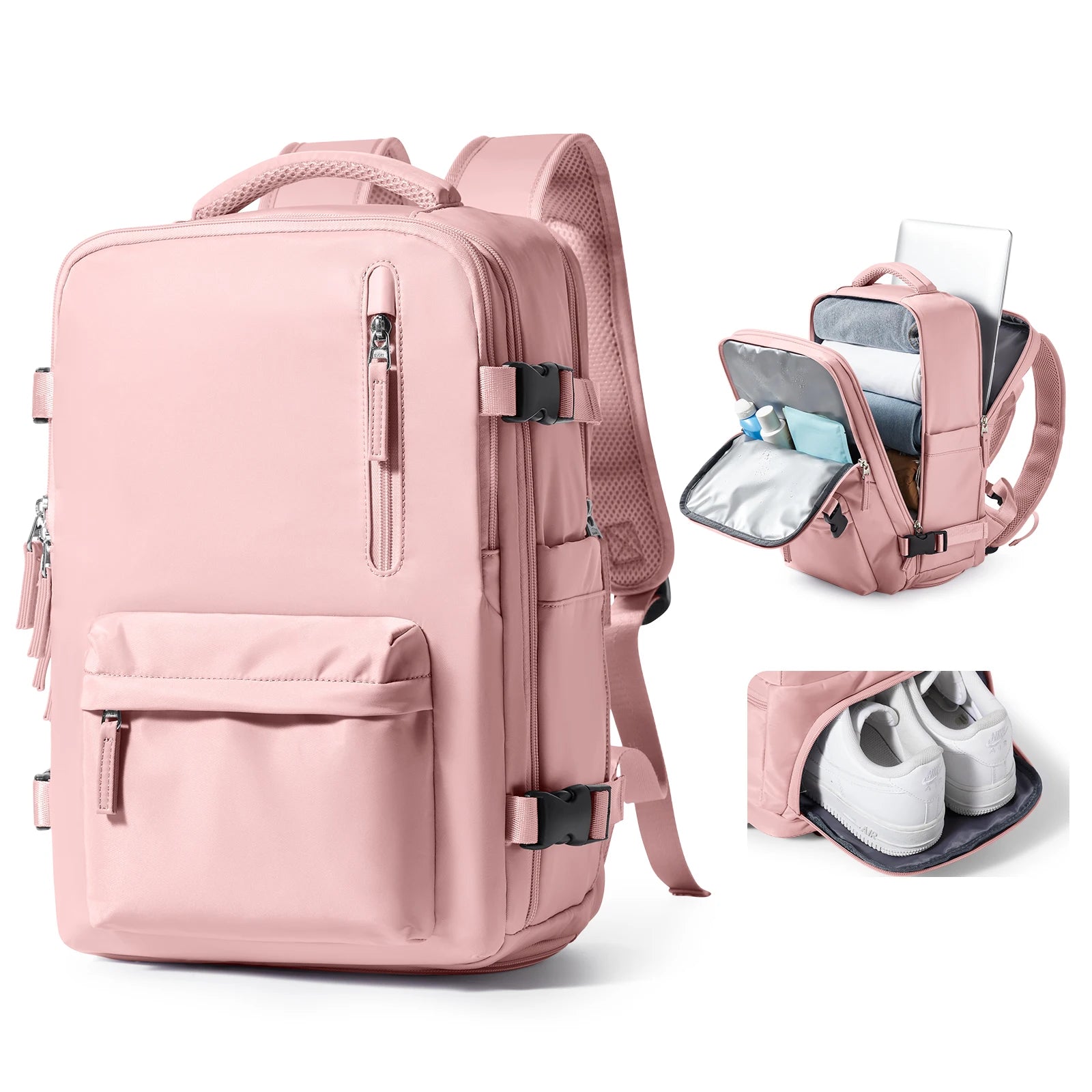 Men's Backpacks mochila viaje Travel Backpack Multifunctional Laptop Backpack Women College USB Carry-ons Waterproof Luggage sac